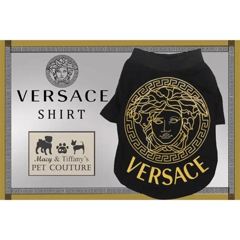 prints the dog versace|Versace Pet Apparel .